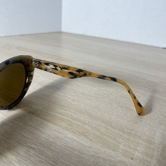 Face A Face Fifty 2 Col 239 Sunglasses FRAMES ONLY Purple Cream Tortoise 54-18 main image 7